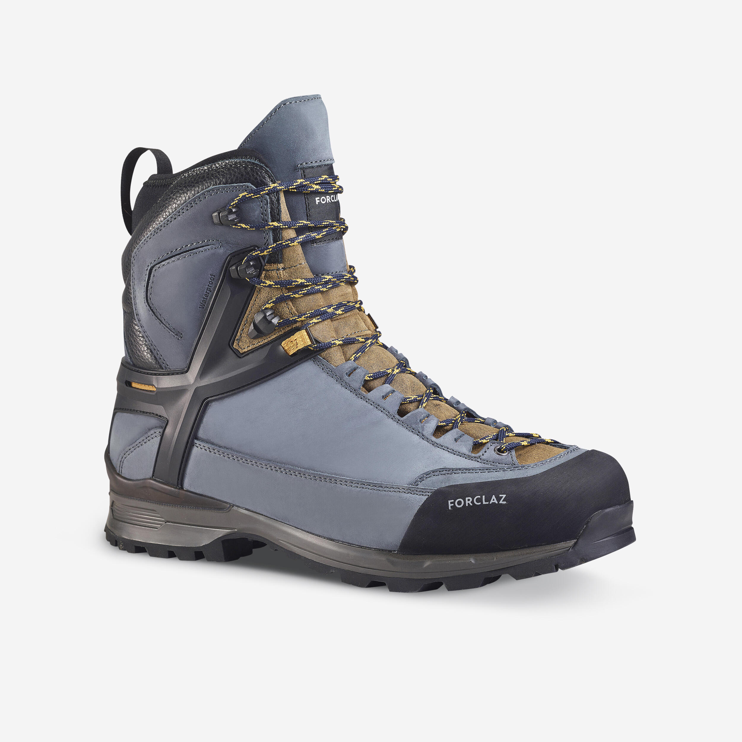 Botas de trekking couro impermeáveis vibram homem mt500 ultra cano alto