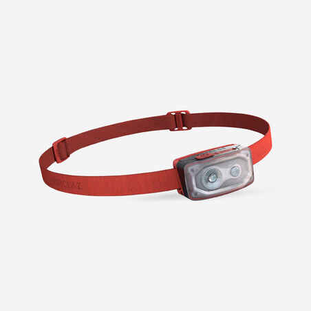 Rechargeable Bivouac Head Torch Bivouac 500 USB 100 Lumens - Red