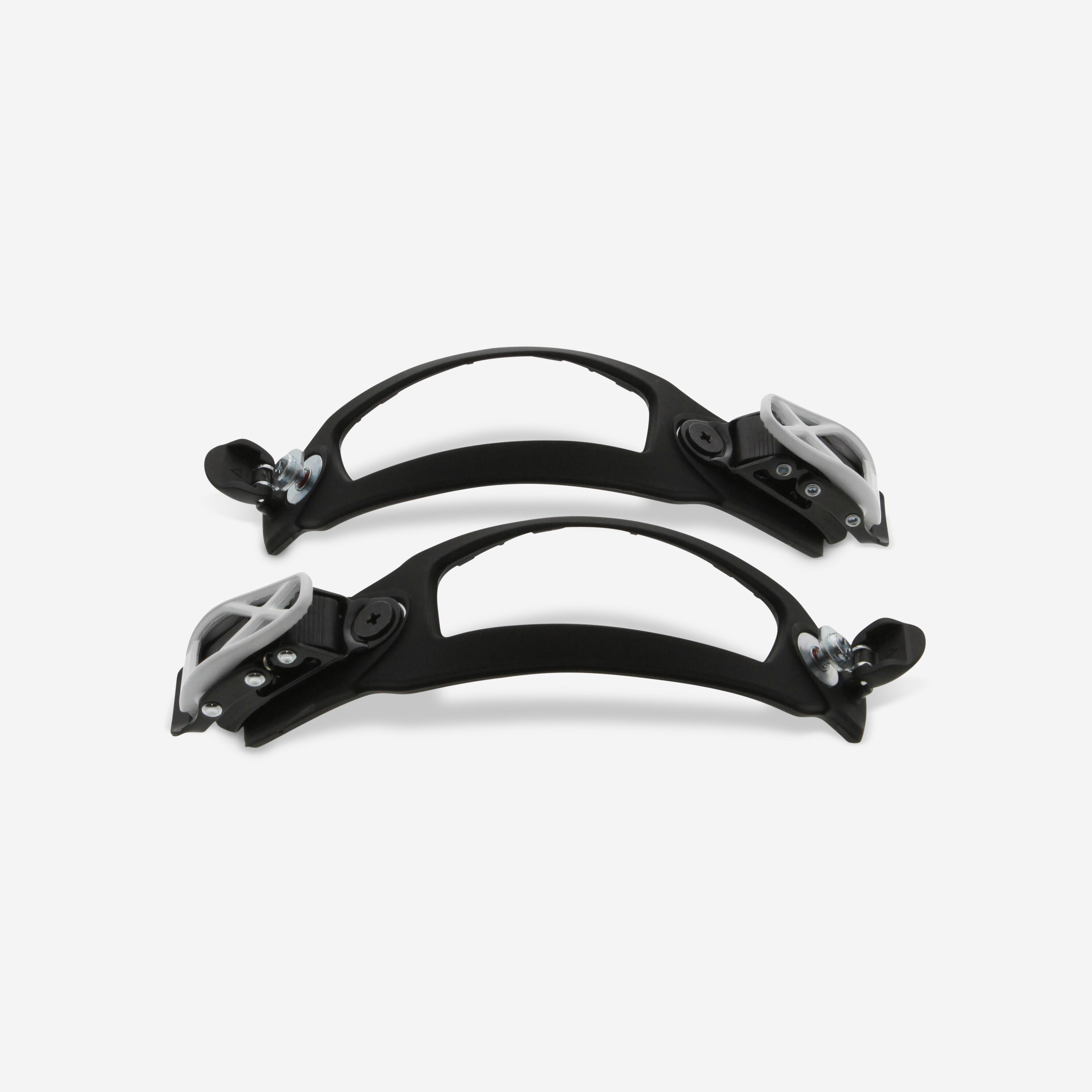 Snowboard Binding Front Straps Size M x 2 - Black - DREAMSCAPE