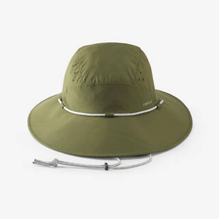 Men Trekking Hat Anti-UV MH500 Khaki