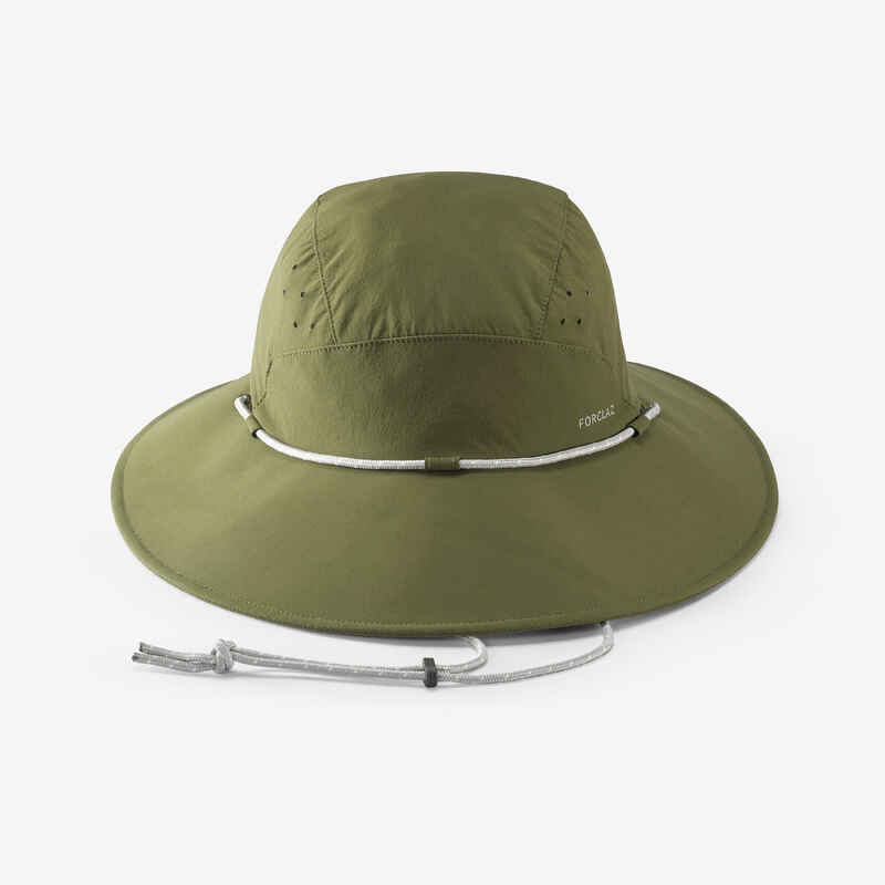 قبعة للتنزه ضد للأشعة فوق البنفسجية للرجال - MT500 كاكي 