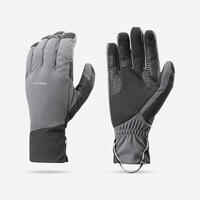 Adult mountain trekking windproof touchscreen gloves - MT900 grey