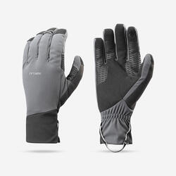 Gants tactiles coupe-vent de trekking adulte, MT900 gris