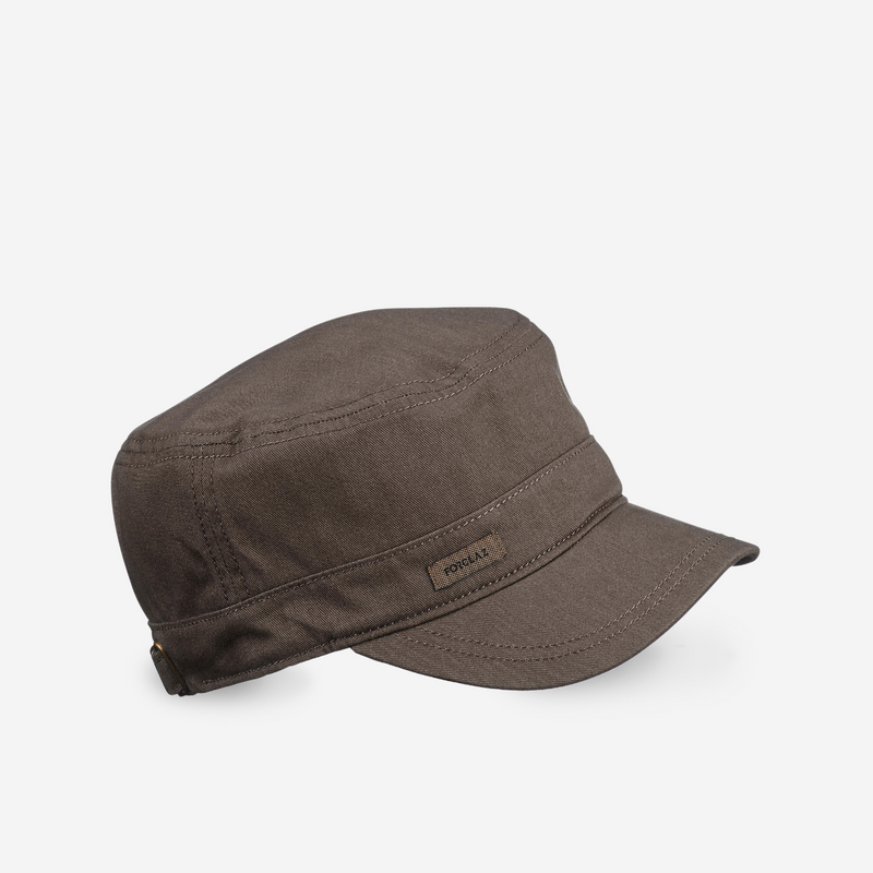 Casquette de Trekking voyage TRAVEL 500 marron pour les clubs et