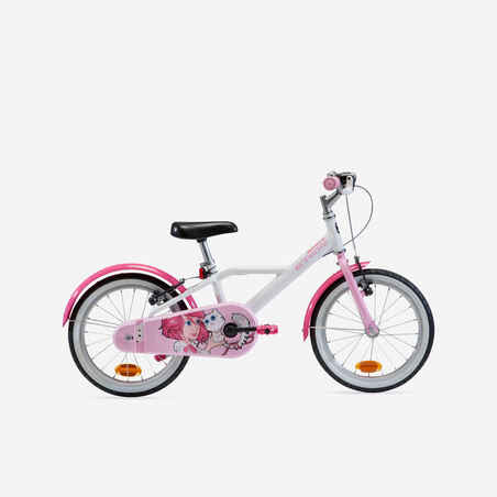 16 Inch KIDS BIKE Doctogirl 500 4-6 YEARS OLD - Pink