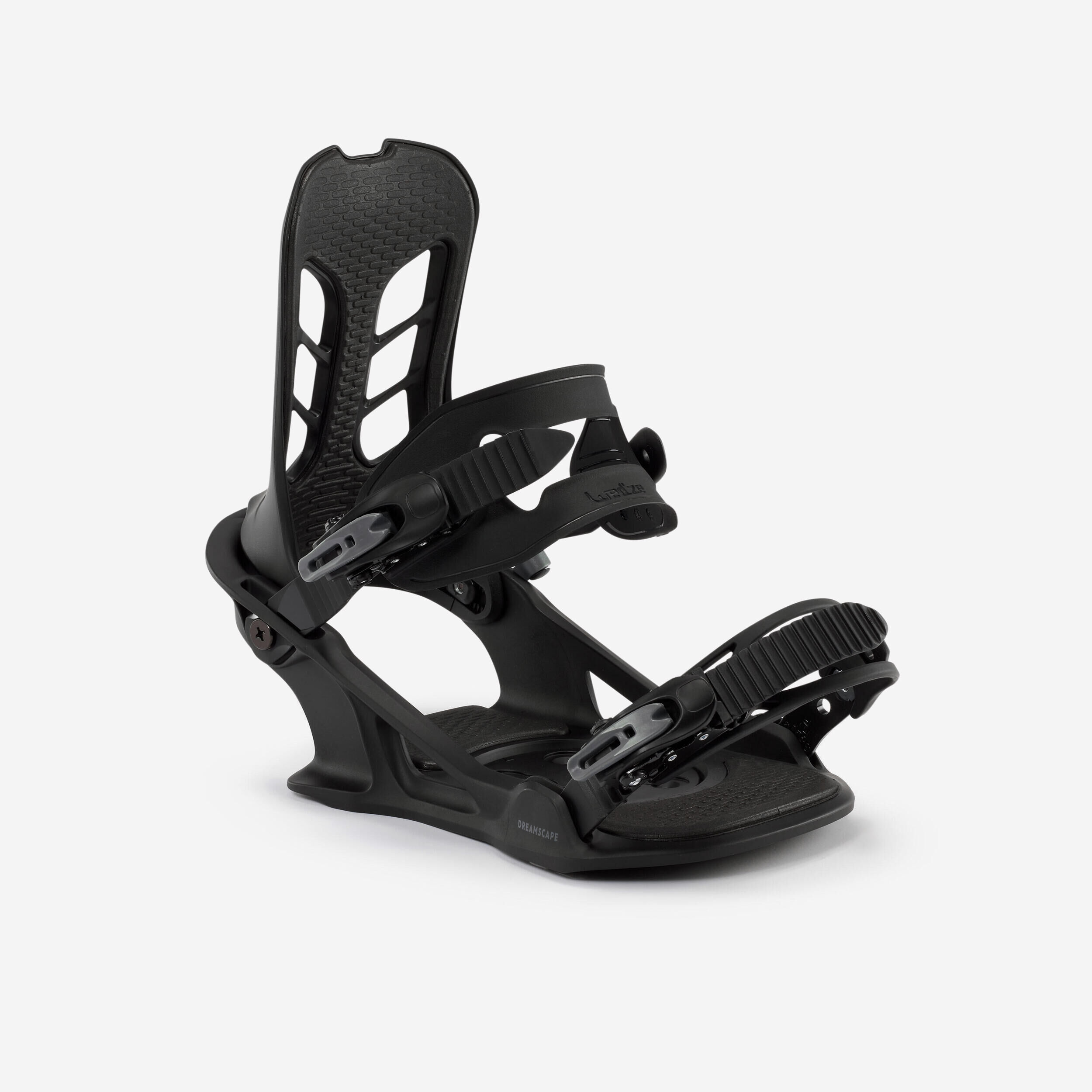 DREAMSCAPE Men's On/Off Piste Snowboard Bindings SNB 100-Black