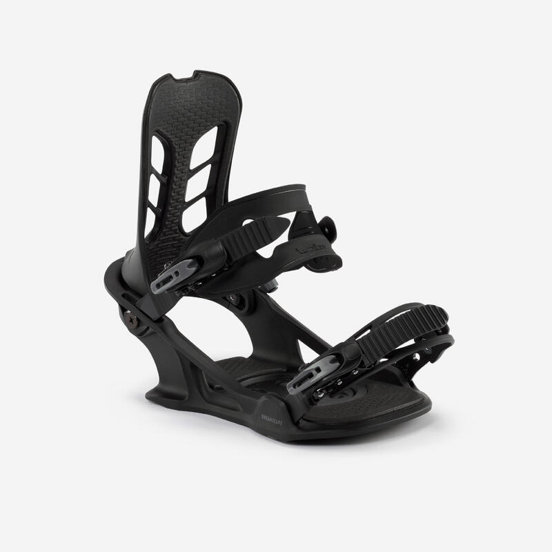 Men's On/Off Piste Snowboard Bindings SNB 100-Black