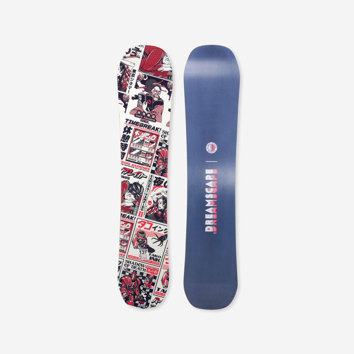 Planche de snowboard enfant all mountain freestyle - Endzone JR 135 cm