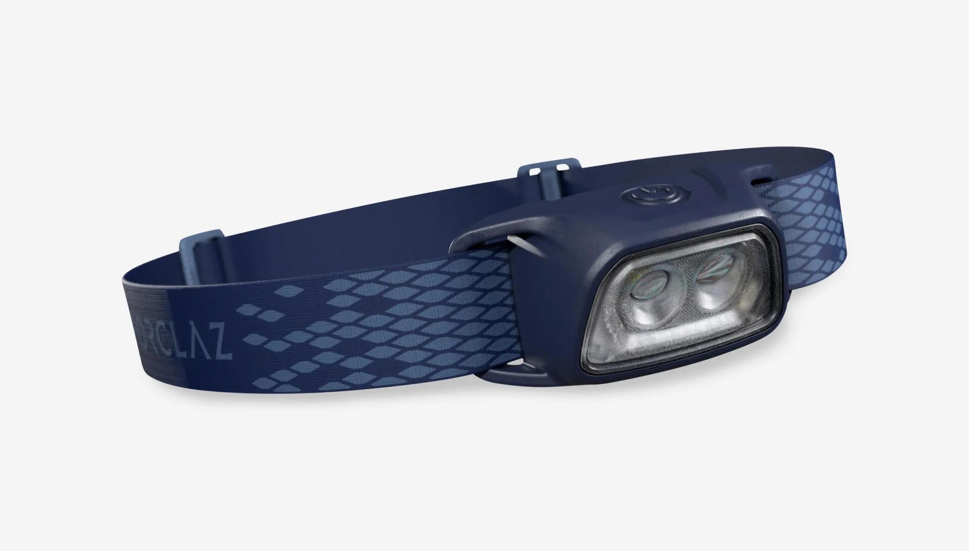 Lampe frontale trek 100 usb bleue