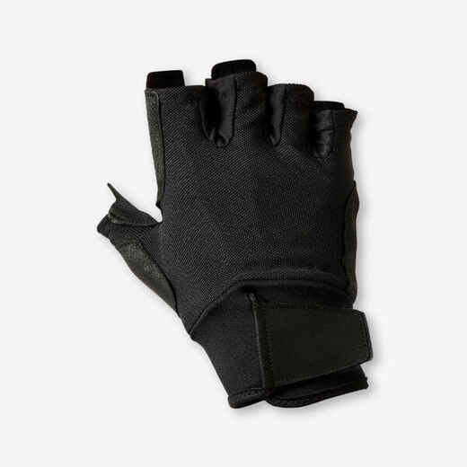 
      Gants musculation confort - Noir
  