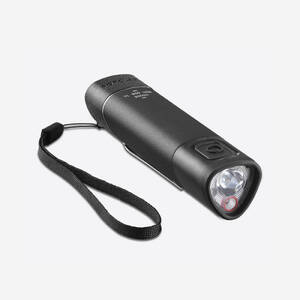 USB Rechargeable Torch TL900 300 Lumen Black