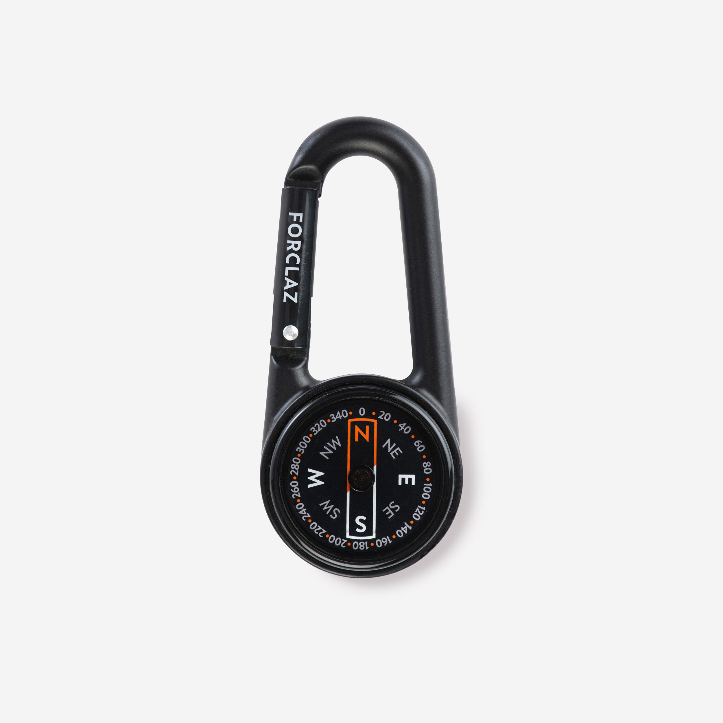 Compact 50 Snap-Hook Compass Black