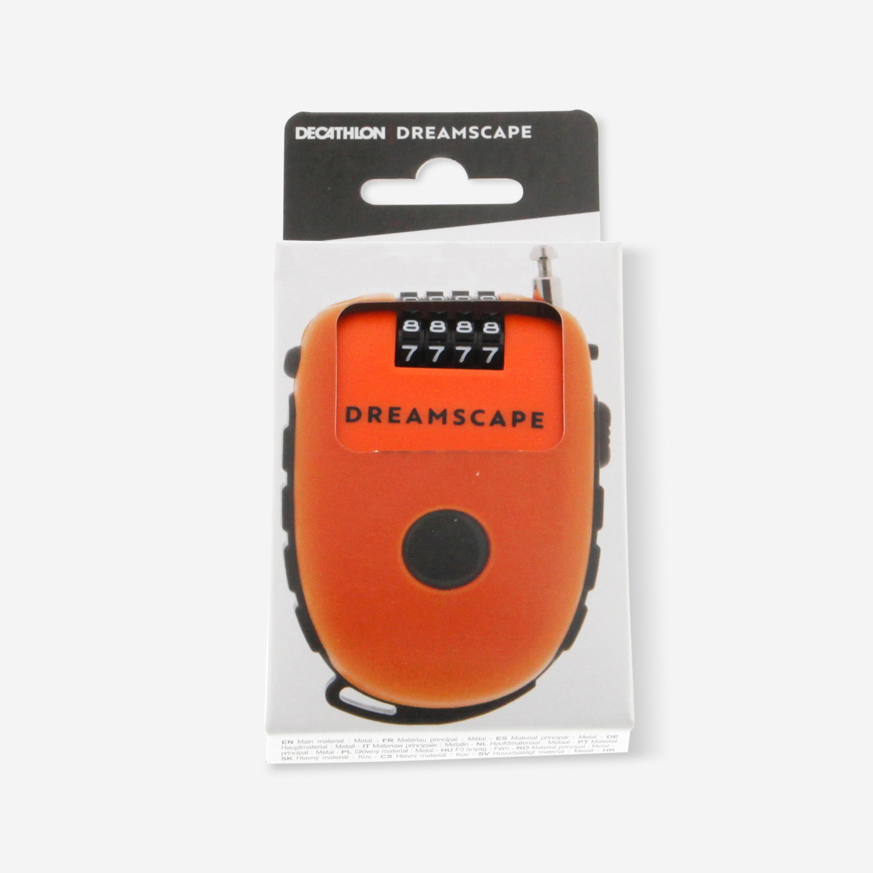 DREAMSCAPE Anti-theft lock for snowboard or pair of skis