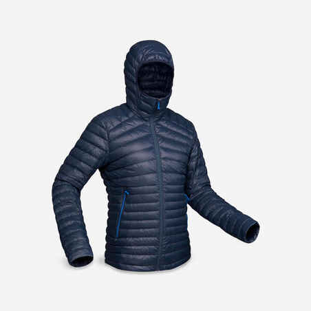 Men's Mountain Trekking Hooded Down Jacket - MT100 -5 °C