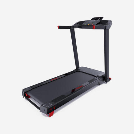 Seconde vie - Tapis de course RUN100E-B, Compact et Connecté, 14 km/h, 45x120 cm