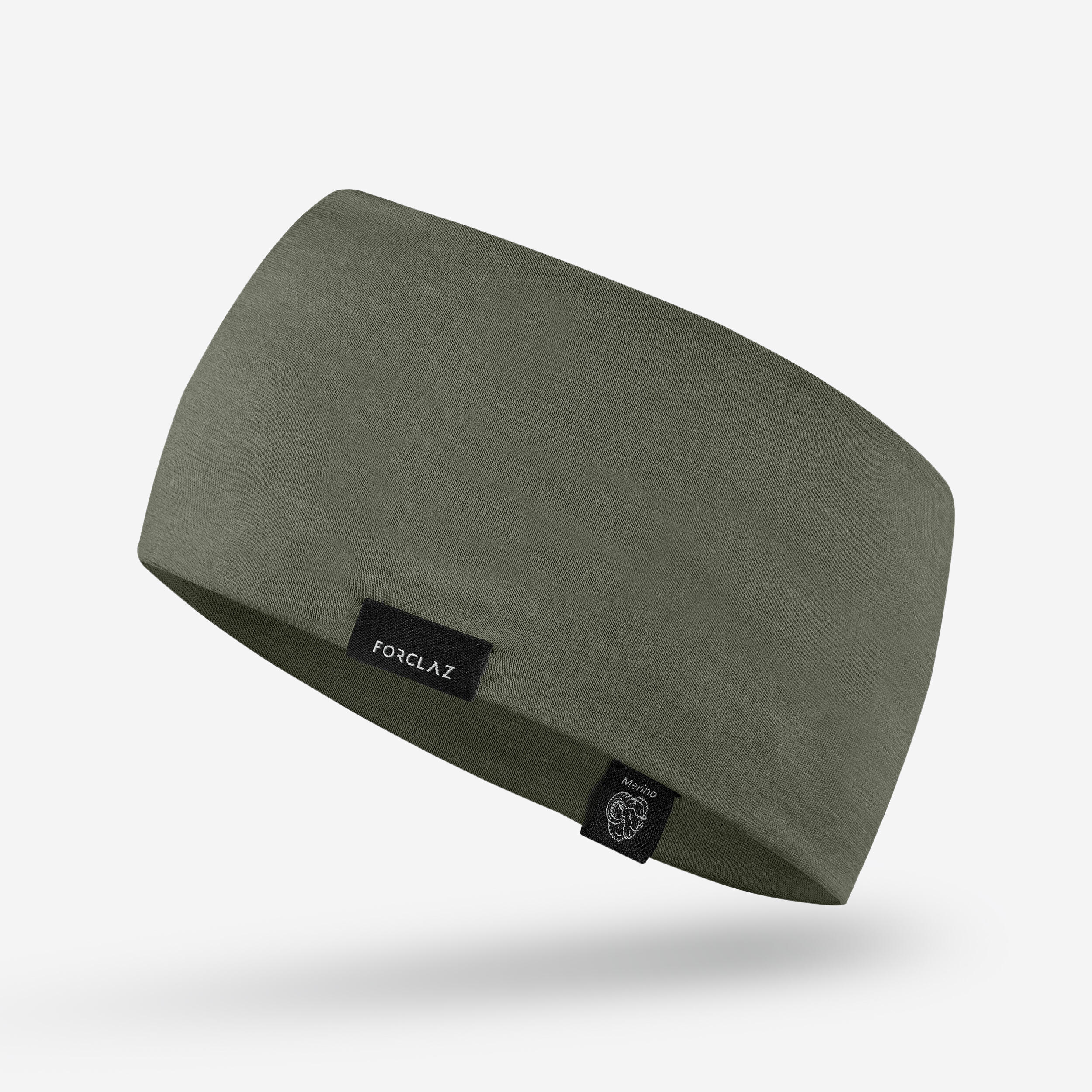 Forclaz - Bandeau De Trekking Laine Mérinos -mt500 Kaki - Bandeau - Sac A Dos Accessoires Randonnee Trek - Vert - Taille Unique - Decathlon