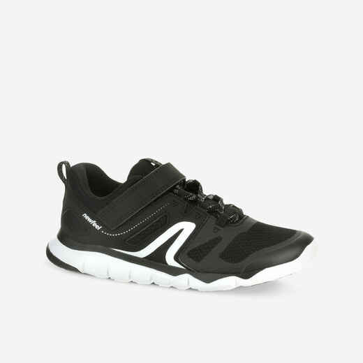 
      Kinder Sportschuhe Klettverschluss atmungsaktiv - PW540 schwarz/weiss
  