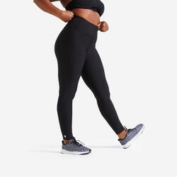 Kadın Siyah 7/8 Dikişsiz Spor Taytı DYN - Yoga KIMJALY - Decathlon