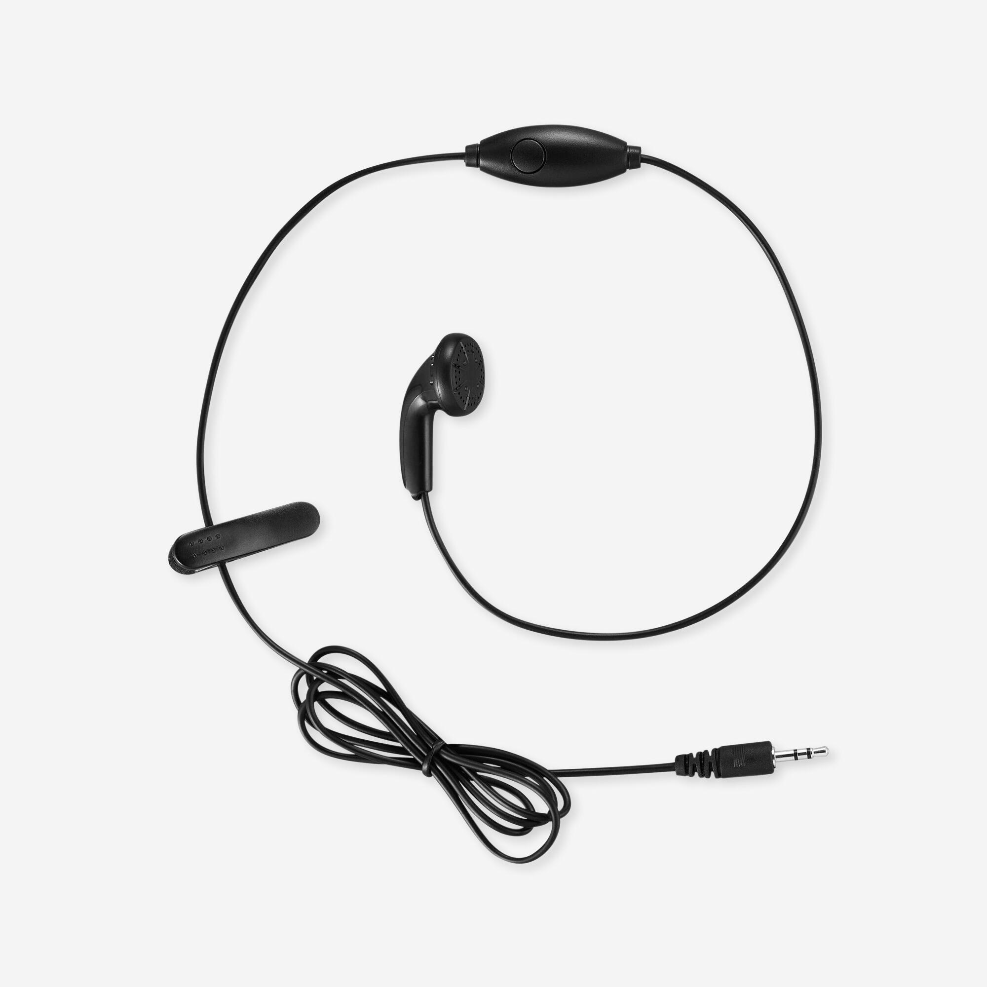 Forclaz - Ecouteur Ptt Pour Talkie-walkie 2.5mm - Ecouteurs - Accessoires Du Sportif - - Taille Unique - Decathlon