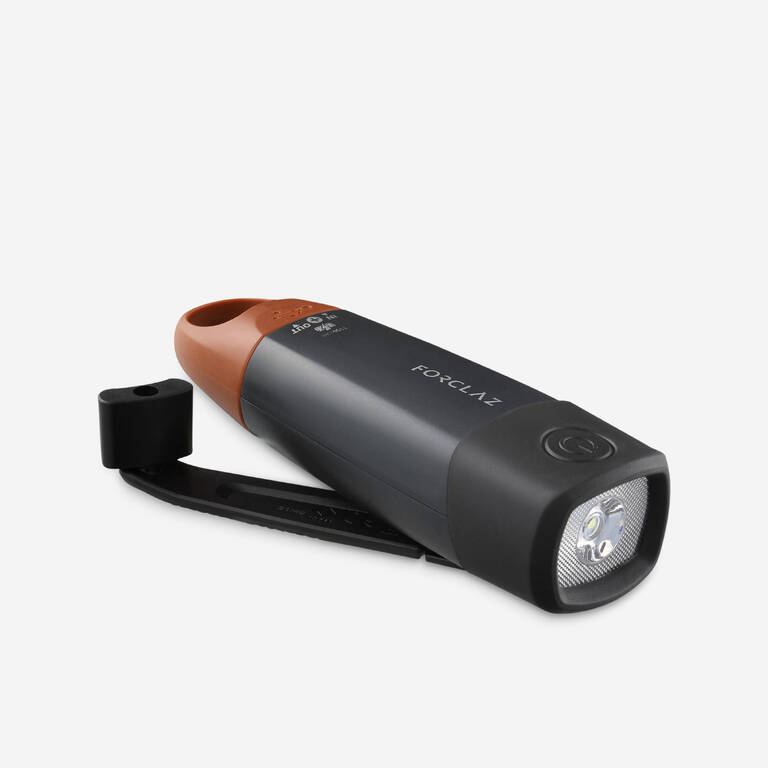 Trekking USB & Dynamo Flashlight with Portable Charger - 210 lumens