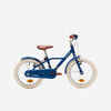 Gradski bicikl 900 16" dječji 4-6 godina aluminijski plavi