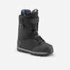 Women's snowboard boots with adjustment wheel, medium flex - ALLROAD 500 black