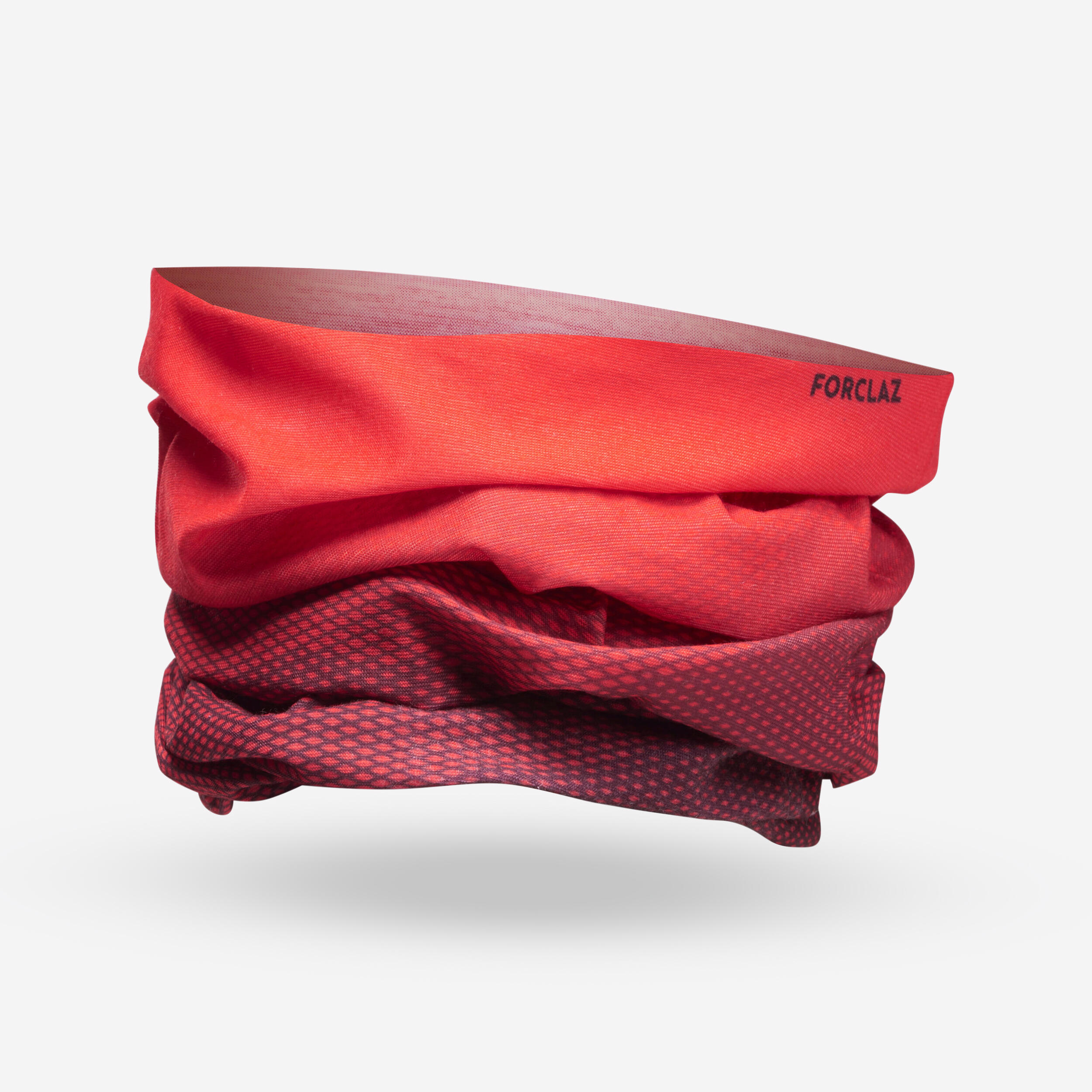 FORCLAZ Multi-Position Tube Scarf - Red