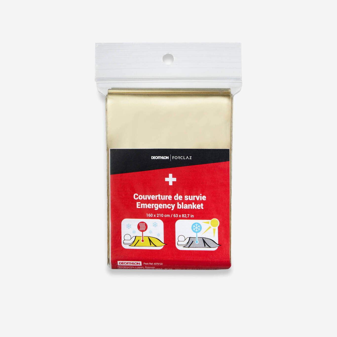 Selimut Survival Emergency Blanket Sekali Pakai