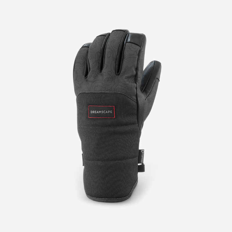 ADULT SNOWBOARD GLOVES - 580 PROTEC GREY