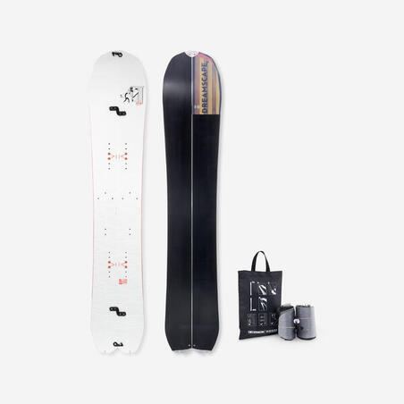 Pack splitboard bräda splitboard vuxenmodell + stighudar, personligt anpassade