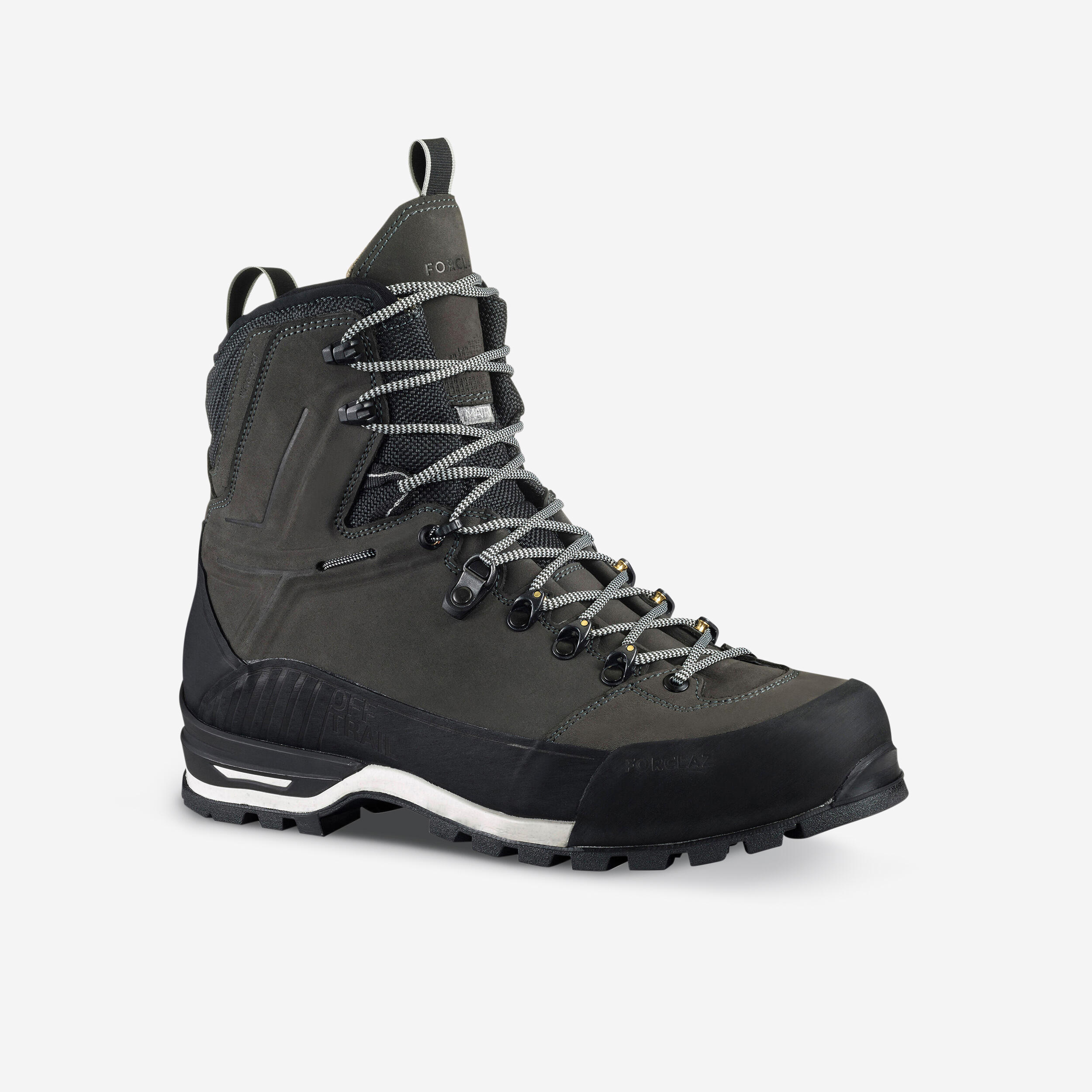 Forclaz - Chaussures Trekking Cuir Imperméables - Vibram - Mt900 Matryx - Homme Haute - Chaussures De Sport - Randonnees Et Trekking Homme - Gris-marron - 46 - Decathlon
