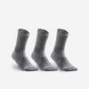 CHAUSSETTES DE TENNIS HAUTES ARTENGO RS 500 GRIS LOT DE 3