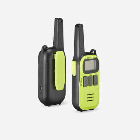 Ζευγάρι επαναφορτιζόμενων walkie talkies με USB - 5 km - WT100