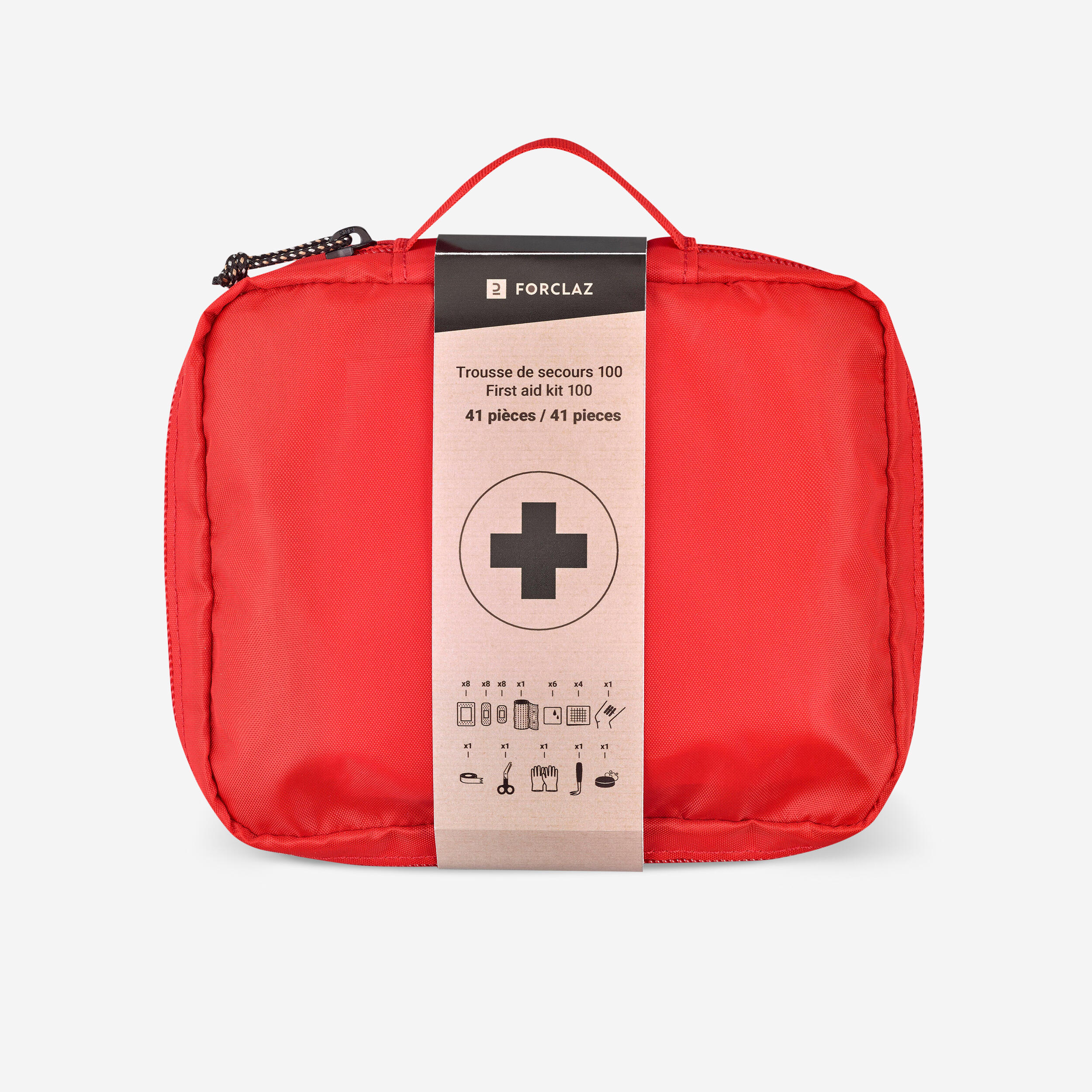 FORCLAZ First-Aid Kit 100 41 Pieces