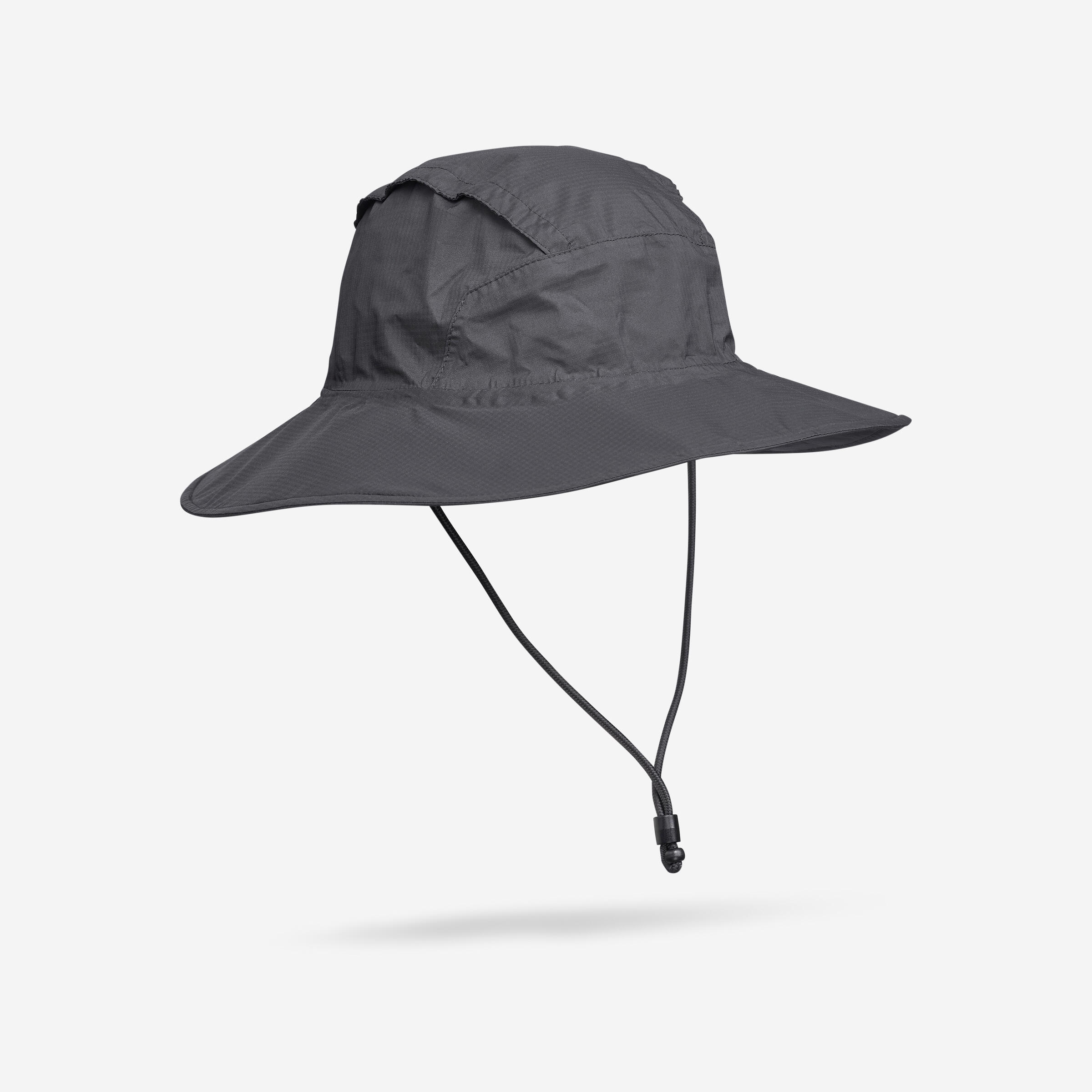Waterproof Mountain Trekking Hat | TREK 900 Dark Grey