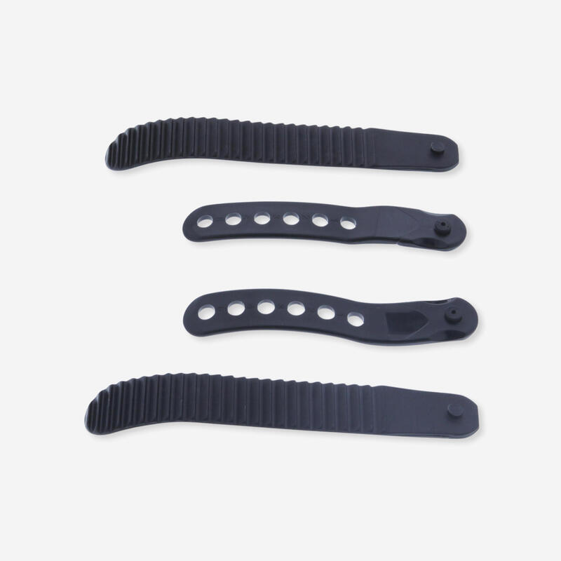 Kit de 4 Elemente de prindere strap spate SNB100 pentru legături de snowboard wed'ze