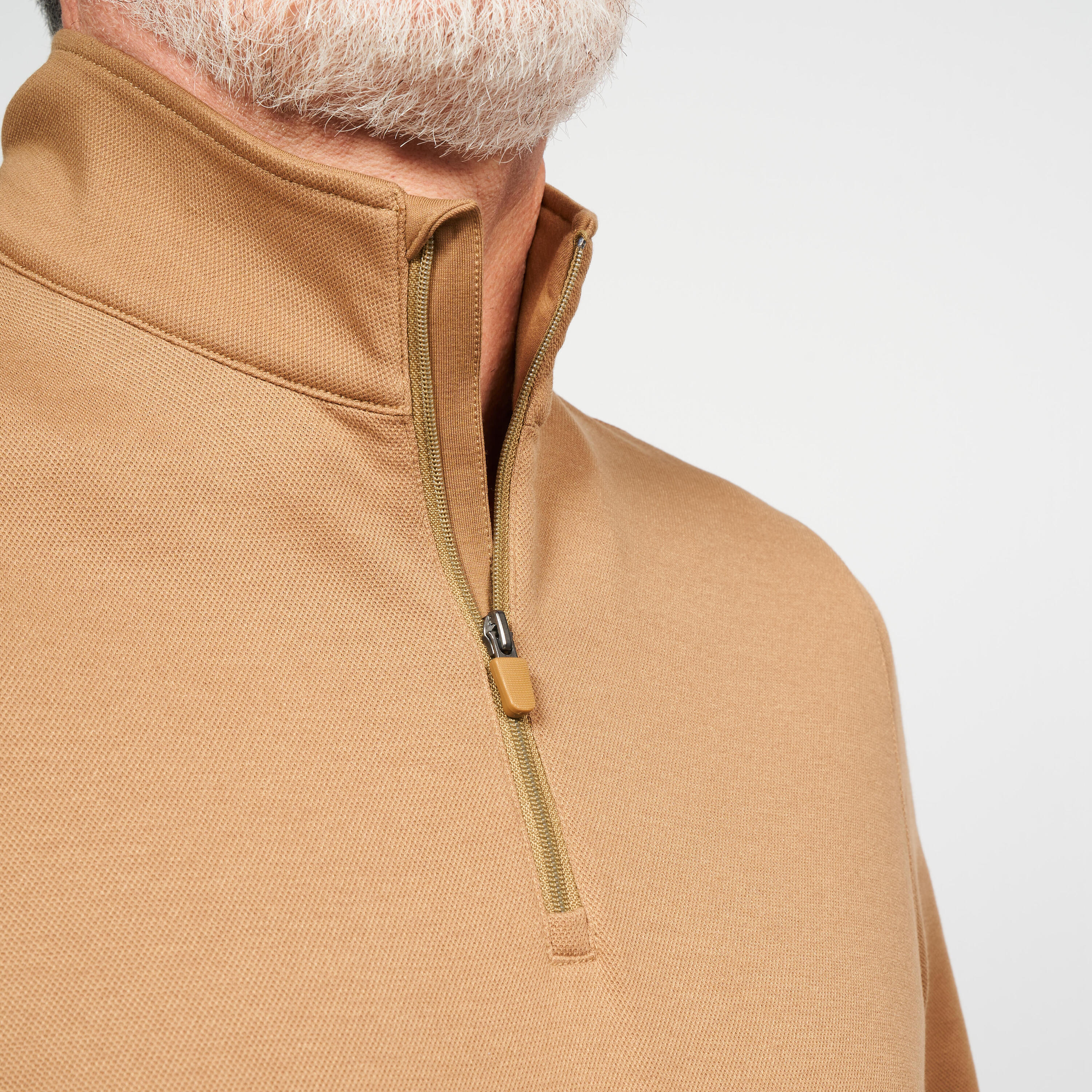 Men's Gold Sweatshirt - MW500 Brown 3/5