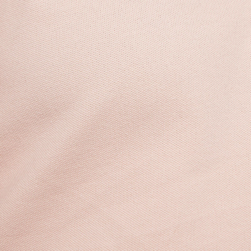 Damen Golf Poloshirt langarm - MW500 rosa