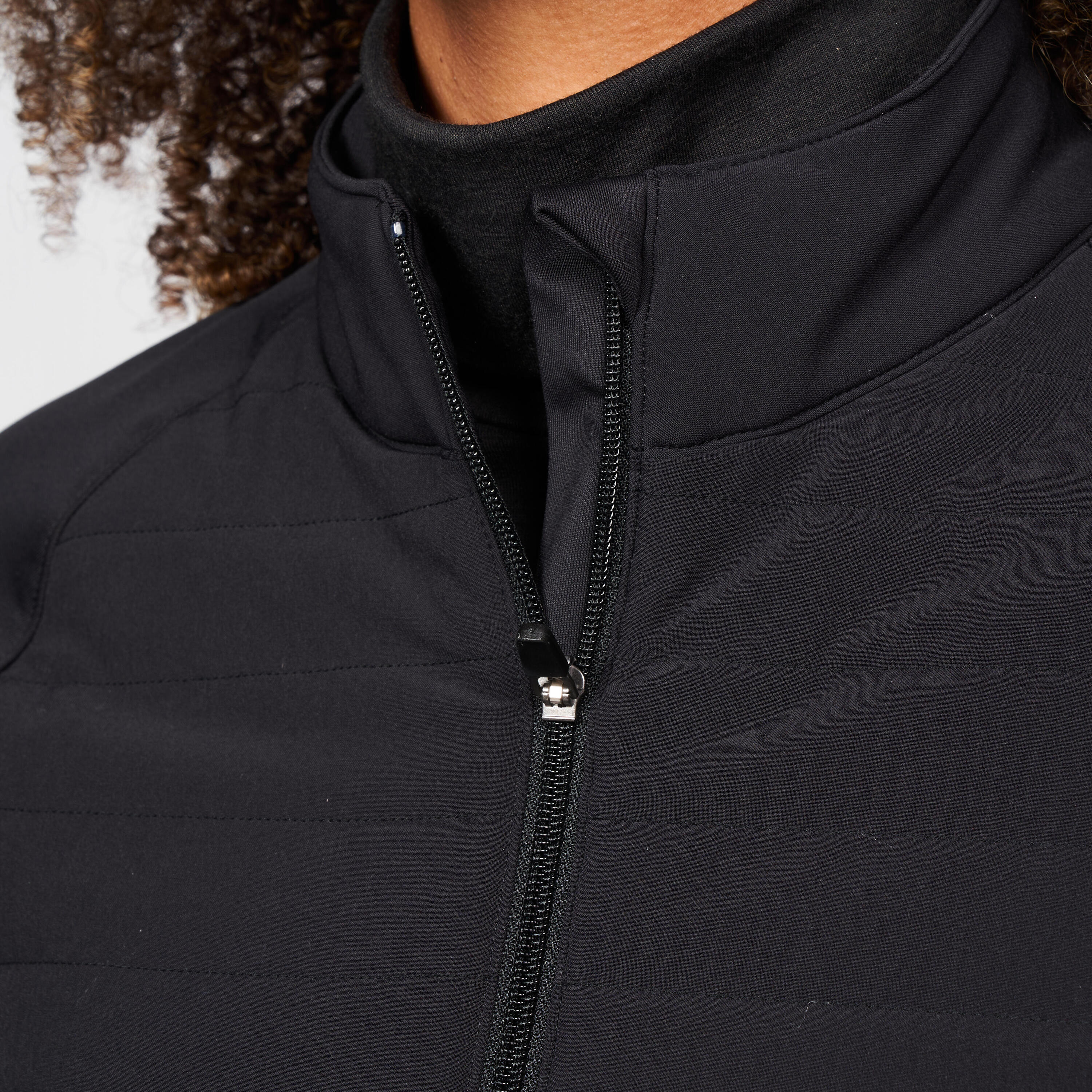 Women's golf winter jacket - CW500 black 3/6