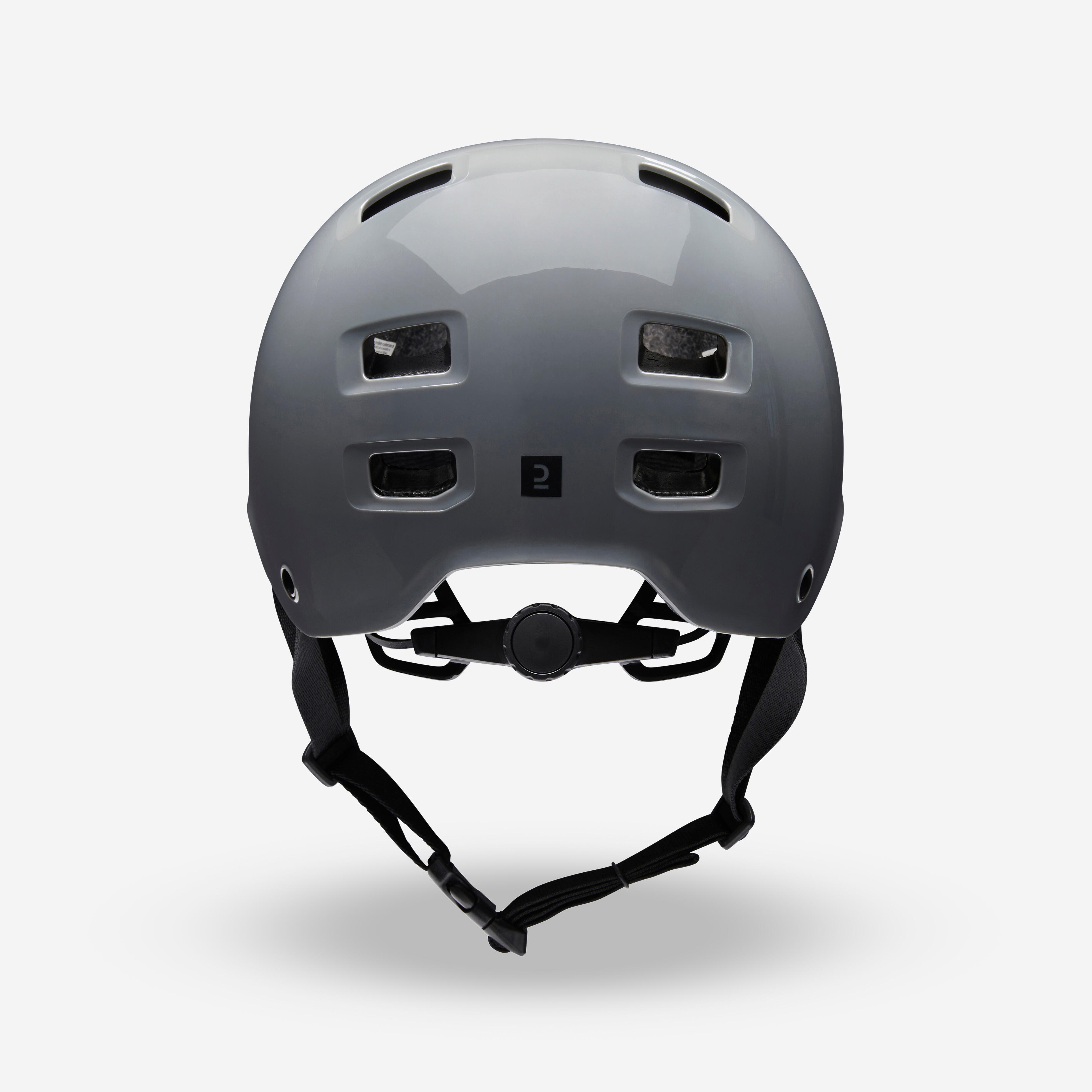 Casco Patinaje Patiente Skateboard Oxelo MF500 Ninos Adultos Negro Decathlon