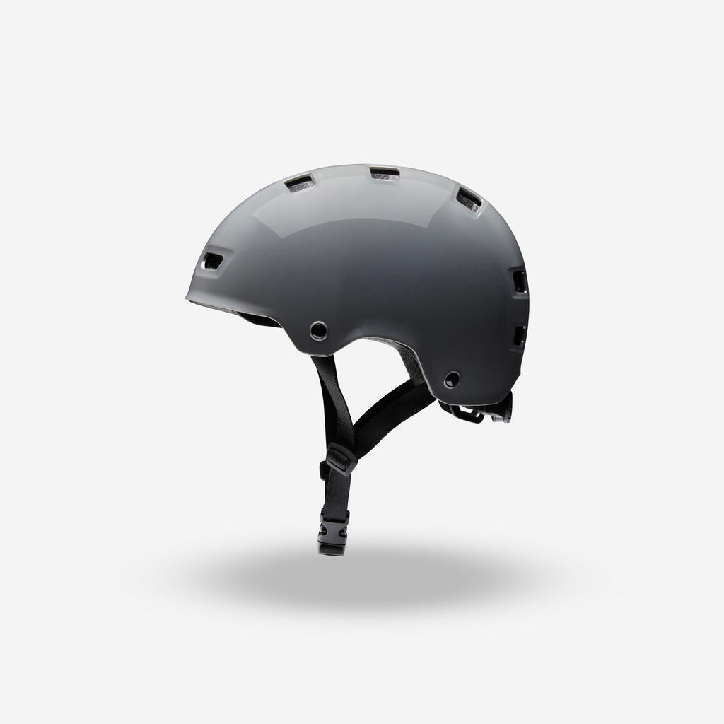 Skaterhelm Inliner Skateboard Scooter - MF 500 dunkelgrau