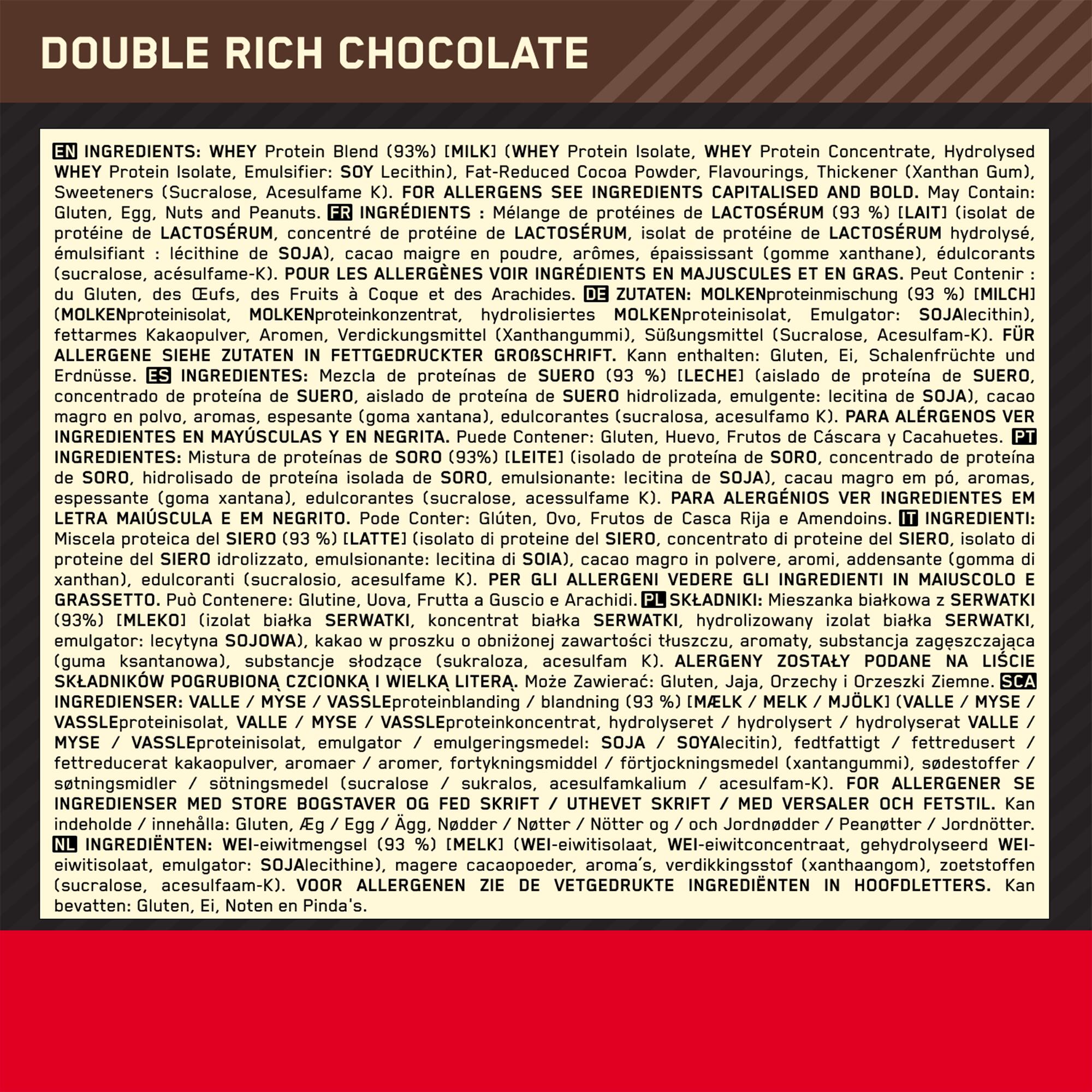 2.2 kg Whey Protein Gold Standard - Double Rich Chocolate 2/4