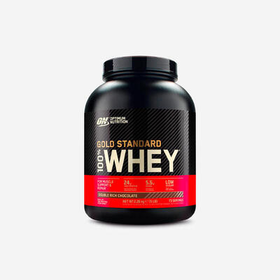 Eiwitpoeder gold standard whey double rich chocolate 2.2 kg