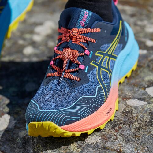 CHAUSSURE DE TRAIL HOMME ASICS GEL TRABUCO 11 BLEU