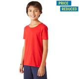 Boys Basic Cotton T-Shirt - Red