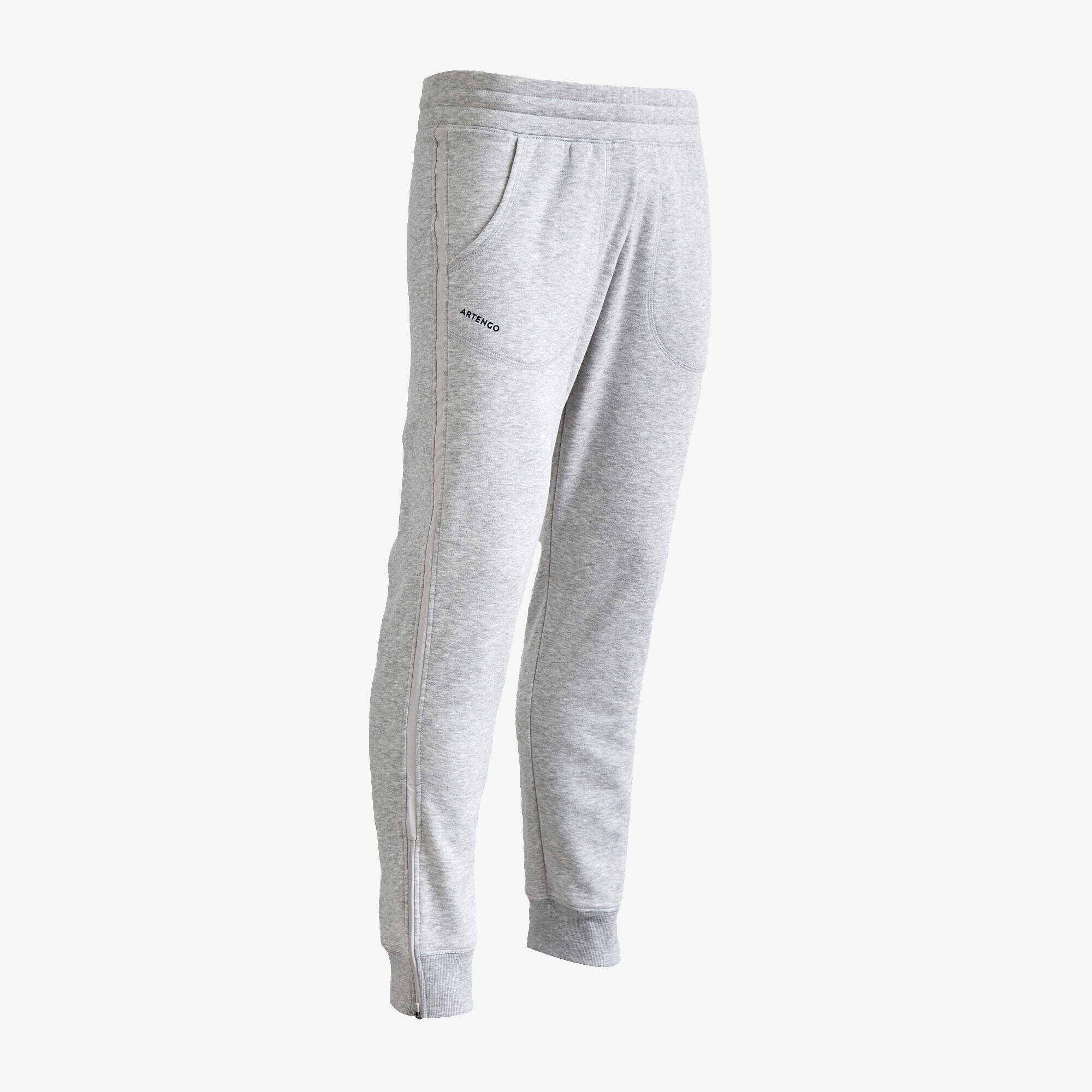 Mens Tennis Track pant TPA500 - Grey -  1
