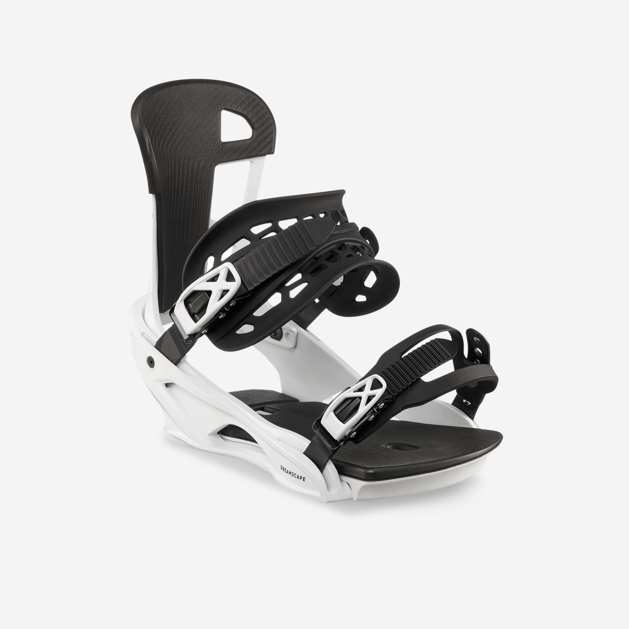 DREAMSCAPE All Mountain/Freestyle Snowboard Bindings - SNB 500 - White
