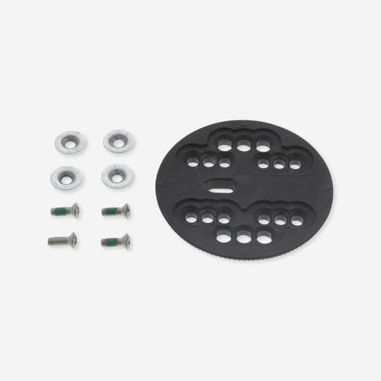 1 disco per attacchi snowboard + 4 viti da 16 mm