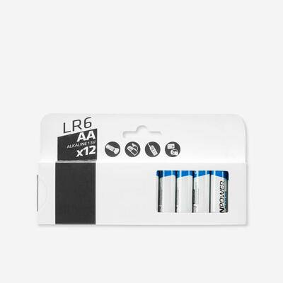 Set 12 alkaline batterijen lr06 - aa