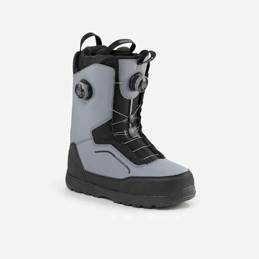 
      Double wheel snowboard boots, rigid flex - Allroad 900 Grey
  